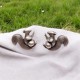 Silver Replica Squirrel Earring