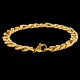 Stainless Steel bracelets for men stylish Boys Unisex (Gold)