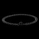 Stainless Steel bracelets for men stylish Boys Unisex (Black)