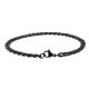 Stainless Steel bracelets for men stylish Boys Unisex (Black)