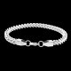 Stainless Steel Bracelet for Men Boys (Silver)