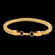 Stainless Steel Bracelet for Men Boys (Gold)