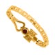 Nakabh Gold Plated Rudraksha Kada Bracelet for Men | Women (2203805)