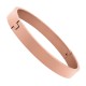 Stainless Steel Rose Gold Plated Kada Bracelet for Men Women Unisex