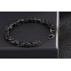 Stainless Steel bracelets for men stylish Boys Unisex (Black)